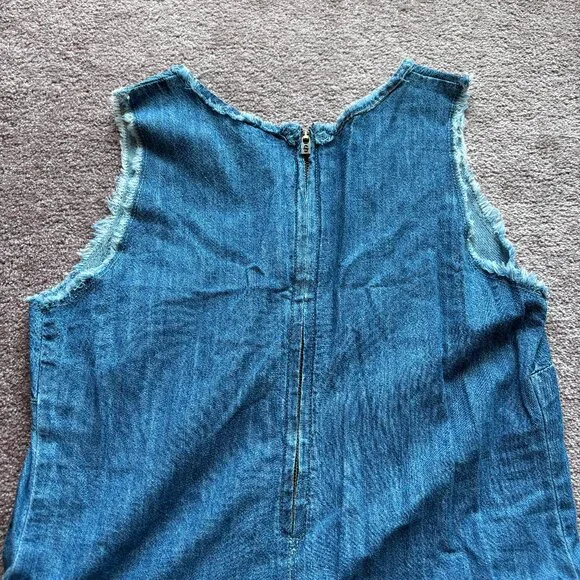 Stetson Soft, Flowy, lightweight Medium wash Denim Dress – Size Medium - Picture 5 of 6